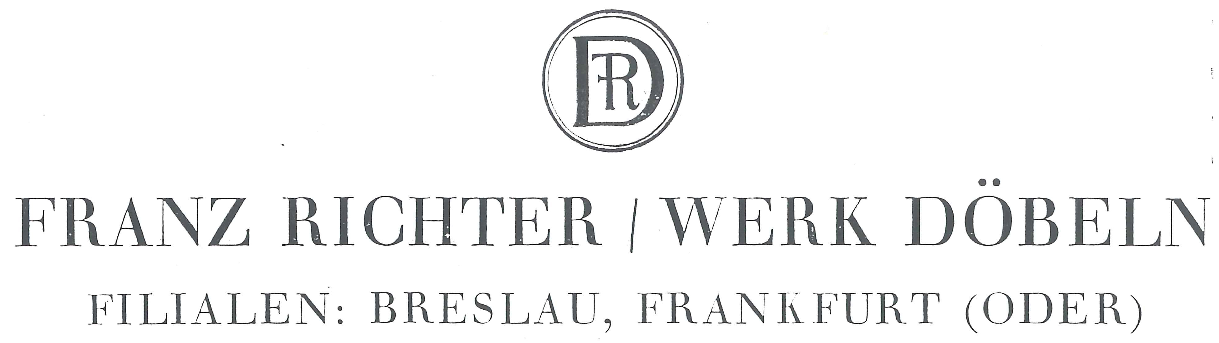 Franz Richter, Fabrik landw. Maschinen und Geräte, Eisengiesserei