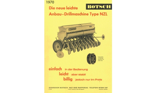 Botsch Maschinenfabrik und Eisengießerei