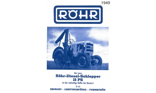 Röhr Maschinenfabrik, Erich