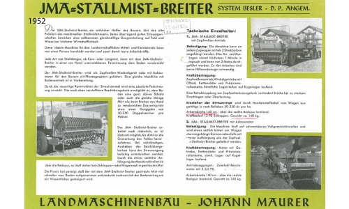 Maurer Landmaschinenbau, Johann